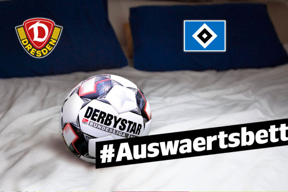 Unter dem Hashtag #Auswaertsbett sollen die HSV- und Dynamo-Fans miteinander kommunizieren.