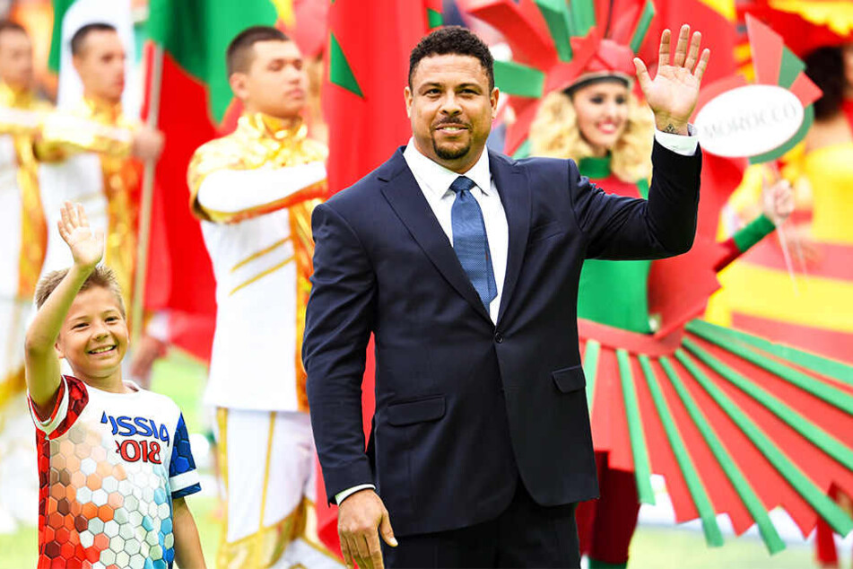Bei der WM-Eröffnungsfeier in Russland war Ronaldo noch gut drauf. Nun liegt er im Krankenhaus.