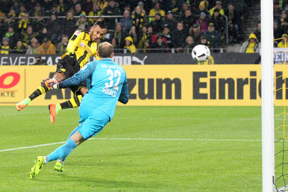 Das 1:0 durch Pierre-Emerick Aubameyang ebnete den Dortmundern den Weg zum Heimerfolg.