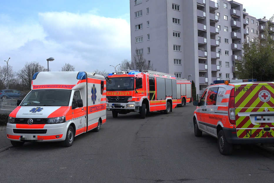 In einem Mehrfamilienhaus in Rüsselsheim geschah das Unglück.