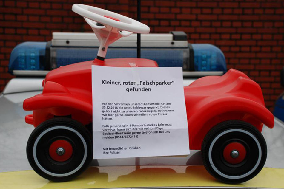 Mit diesem Foto fahndete die Polizei Osnabrück nach dem "Falschparker".