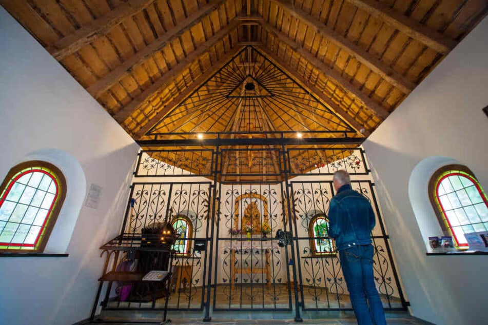 Der neue Weg führt Pilger jetzt direkt zur Kapelle St. Anna in Zwönitz.