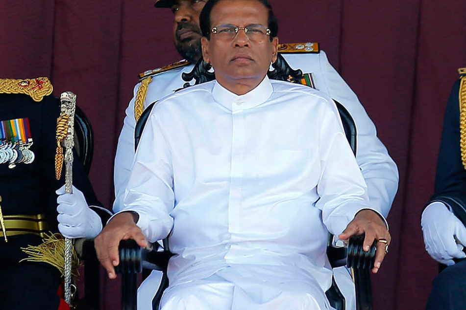 Präsident Maithripala Sirisena.