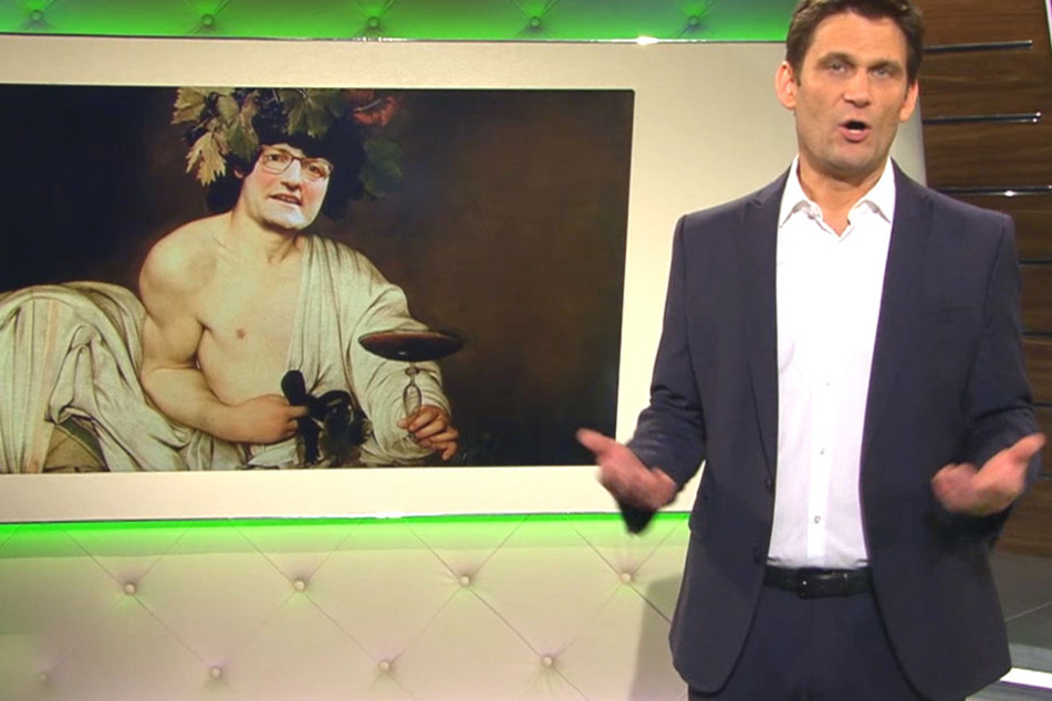 Gefundenes Fressen für Moderator Christian Ehring (45, "Extra 3"): Spahn landet in Satire-Show.