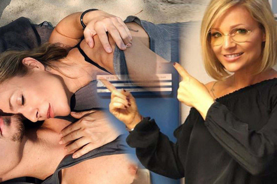 Verliebt zeigt sich Michelle jetzt auf Instagram. (Bildcollage)