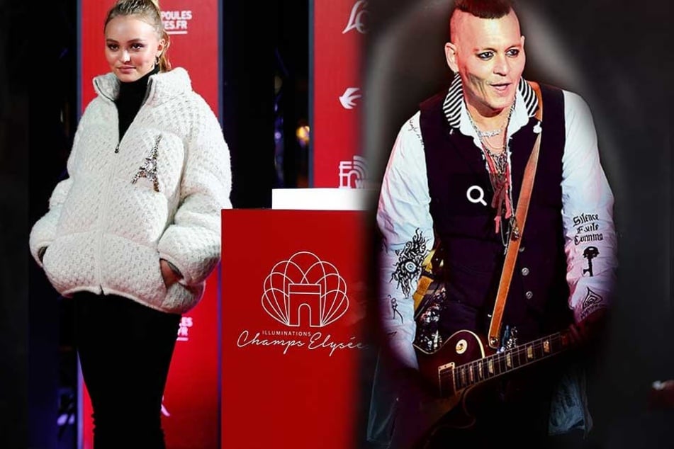 Erschreckender Anblick: Johnny Depp (55) Ende Mai bei einem Konzert in Moskau. Lily-Rose Depp (19) ist gefragtes Model und gefeierte Nachwuchsschauspielerin.
