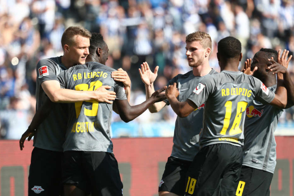 Sonne pur, Tore satt: Erstmals konnte RB Leipzig in der Bundesliga sechs Tore erzielen und sich zum zweiten Mal in Folge europäisch qualifizieren.