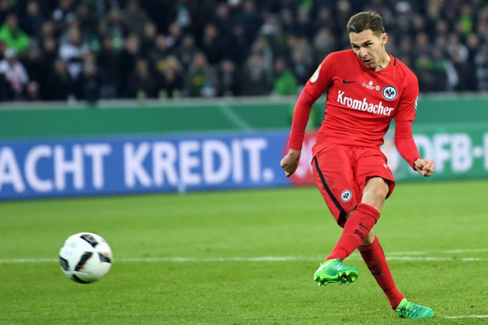 In der kommenden Saison nicht mehr im Eintracht-Dress: Stürmer Branimir Hrgota.