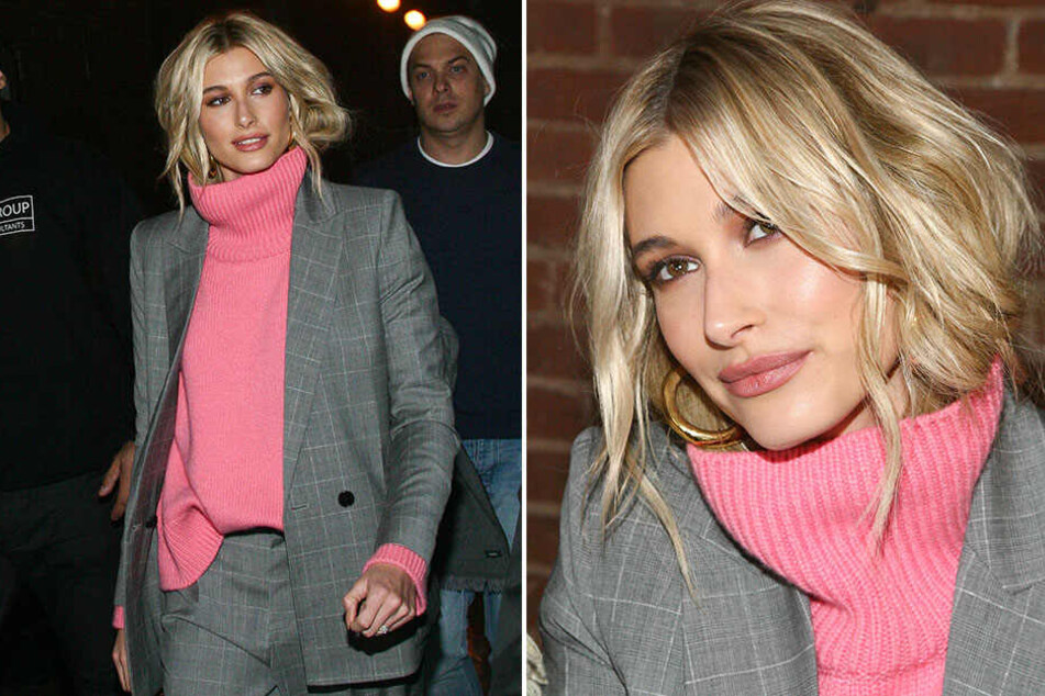 Mit hellblonden Haaren kennen wir Hailey Bieber (früher Baldwin) eigentlich.