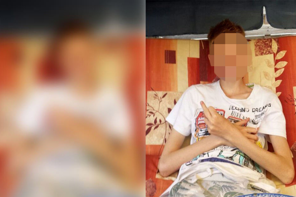 Philipp ist 15 Jahre alt, wirkt aber etwas jünger.