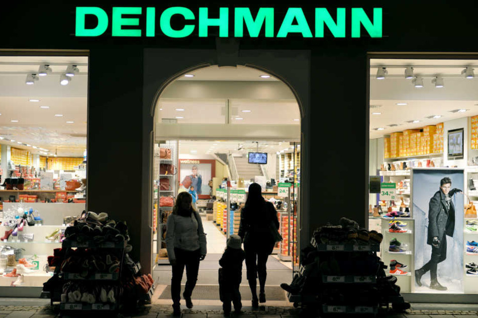 Ein Laden von Deichmann.