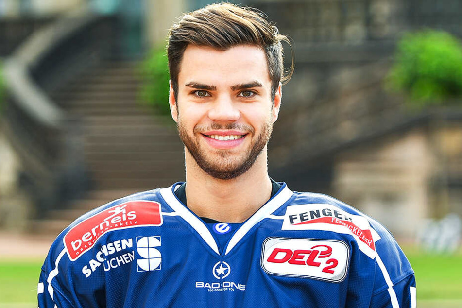 Eislöwen-Spieler Sebastian Zauner.