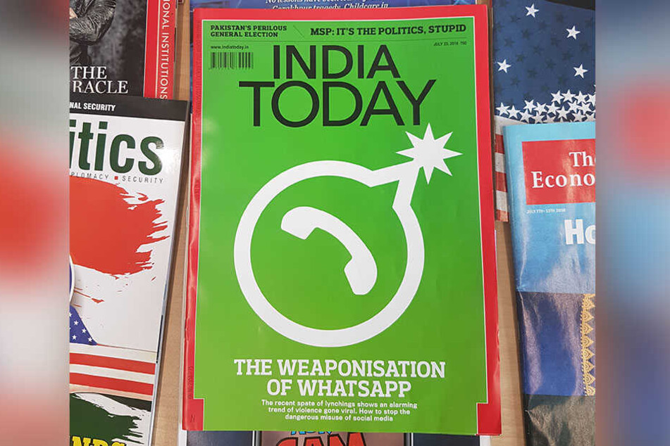 WhatsApp als Waffe: So titelte eine indische Zeitschrift im Juli dieses Jahres.