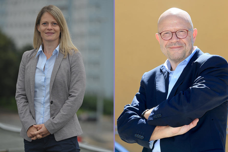 Kulturbotschafter Stefan Tschök (60) will nach Pilsen reisen. Bei der CWE sucht Marketingleiterin Susan Endler (37, l.) nach kreativen Ideen.
