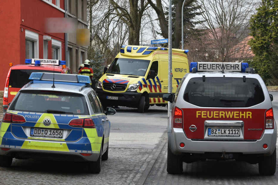 In dem Wohnhaus kam es zu einer Explosion.