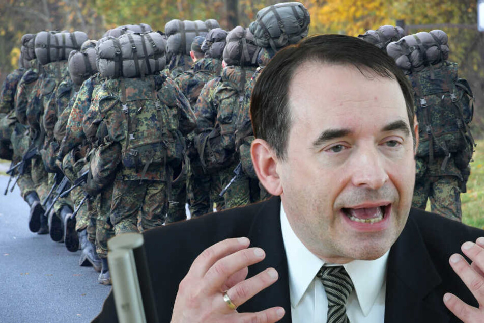 Kultusminister Alexander Lorz hält der Bundeswehr den Rücken frei. (Symbolbild)