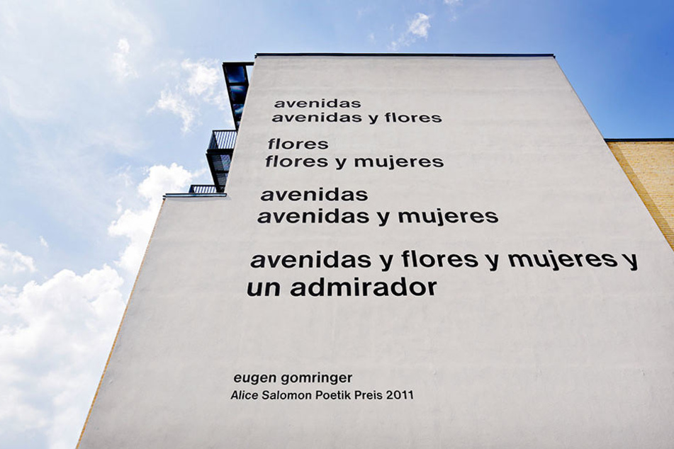 Nach Studenten-Protesten gegen ein Gedicht von Eugen Gomringer wird die Alice Salomon Hochschule in Berlin-Hellersdorf eine Fassade neu gestalten.