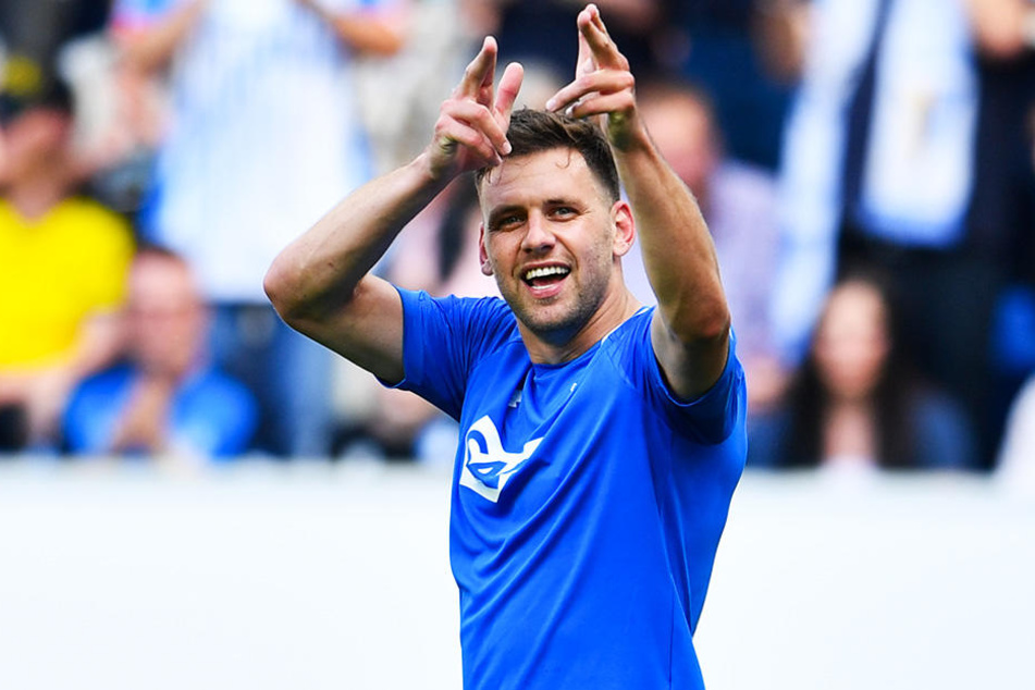 Er ist Ottos größter Konkurrent im TSG-Sturm: Der ungarische Nationalspieler Adam Szalai.