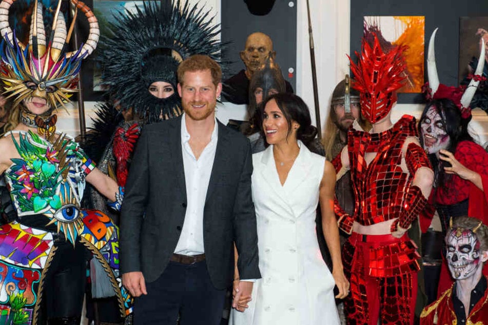 Bei ihrer ersten großen Auslandsreise als Ehepaar hatten Harry und Meghan viel Spaß.