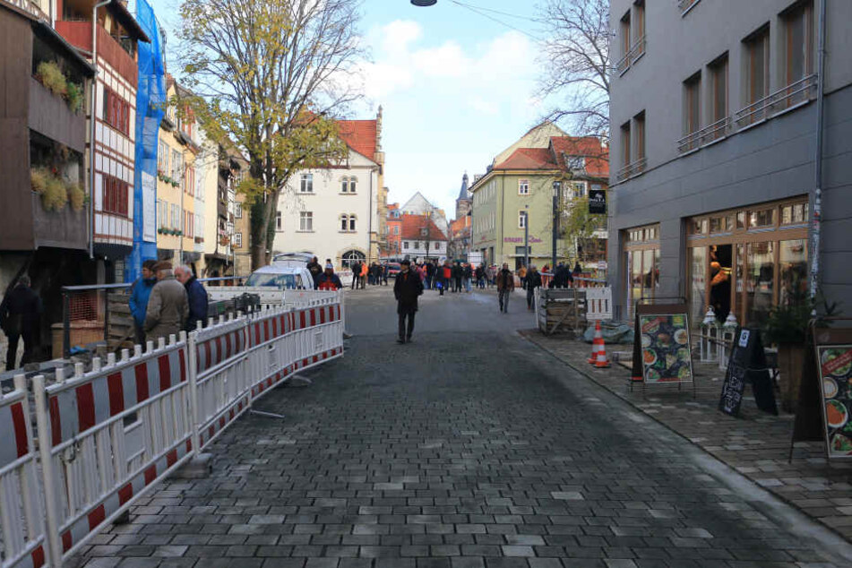 Nur noch ein paar Restarbeiten müssen an der Baustellen beendet werden.