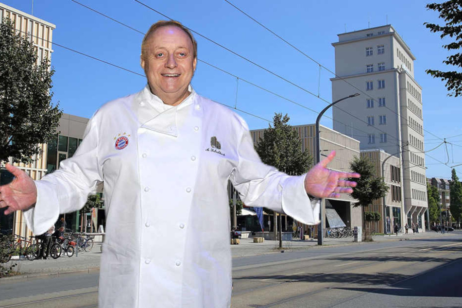 Alsons Schuhbeck hatte erst vor knapp einem Jahr das Geschäft im DVB-Hochhaus eröffnet.