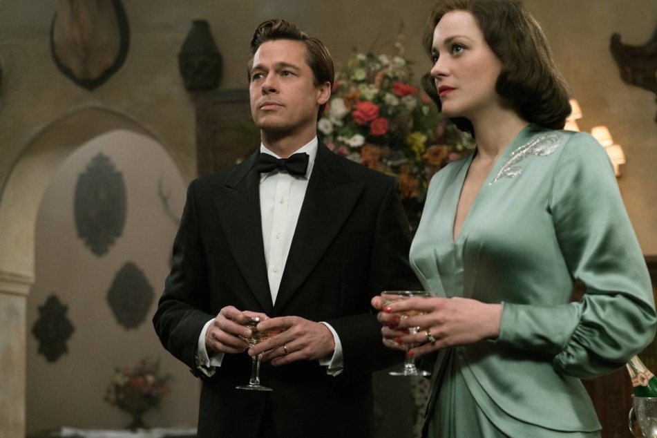 Für den Film "Allied" standen Pitt und Cotillard Anfang 2016 gemeinsam vor der Kamera.