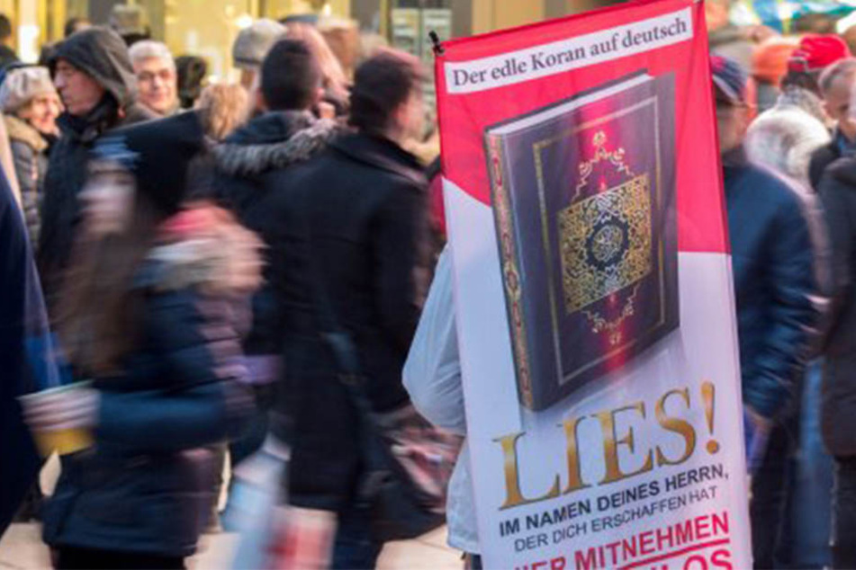 Auch die Innenstadt Bielefelds wird zur Verteilung des Korans genutzt (Symbolbild).