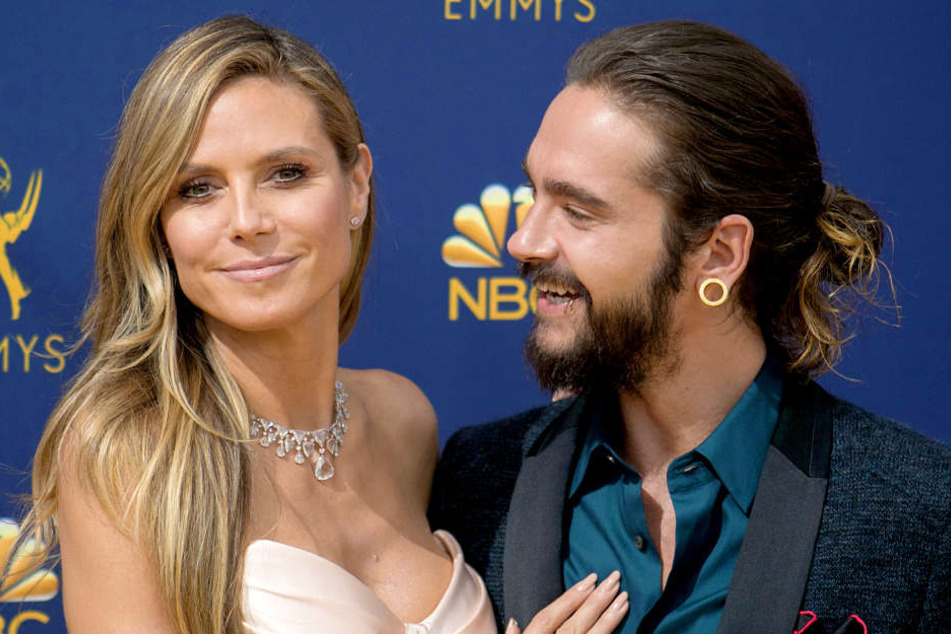 Heidi Klum (45) und Tom Kaulitz (29) sind so verknallt.
