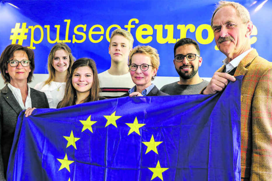 Gemeinsam will man am 23. April für ein vereintes Europa demonstrieren.