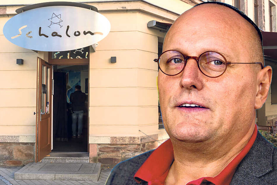 Schon unzählige Male wurde das jüdische Restaurant "Schalom" von Uwe Dziuballa (53) angegriffen.