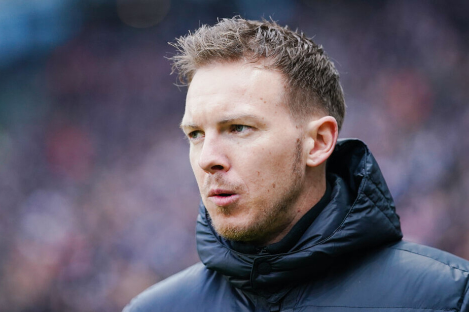 RB-Coach Julian Nagelsmann war nach der Niederlage ziemlich angefressen.