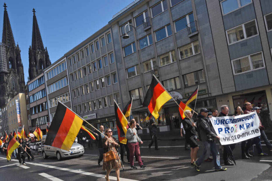 Demonstration der "Pro-Bewegung" im September 2016 in Köln.