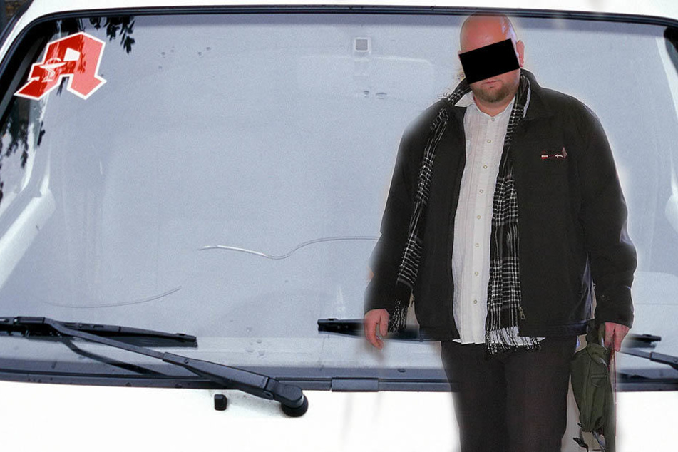 Er fuhr monatelang ohne Führerschein: Markus G. (36) am Freitag am Amtsgericht
Dippoldiswalde.
