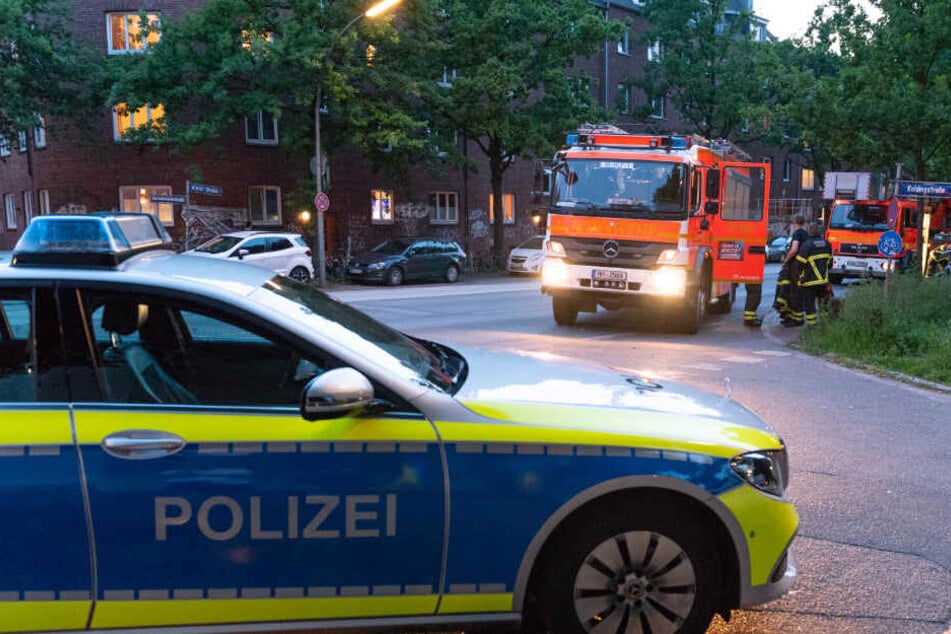 Polizei und Feuerwehr rückten zu dem Einsatz aus.