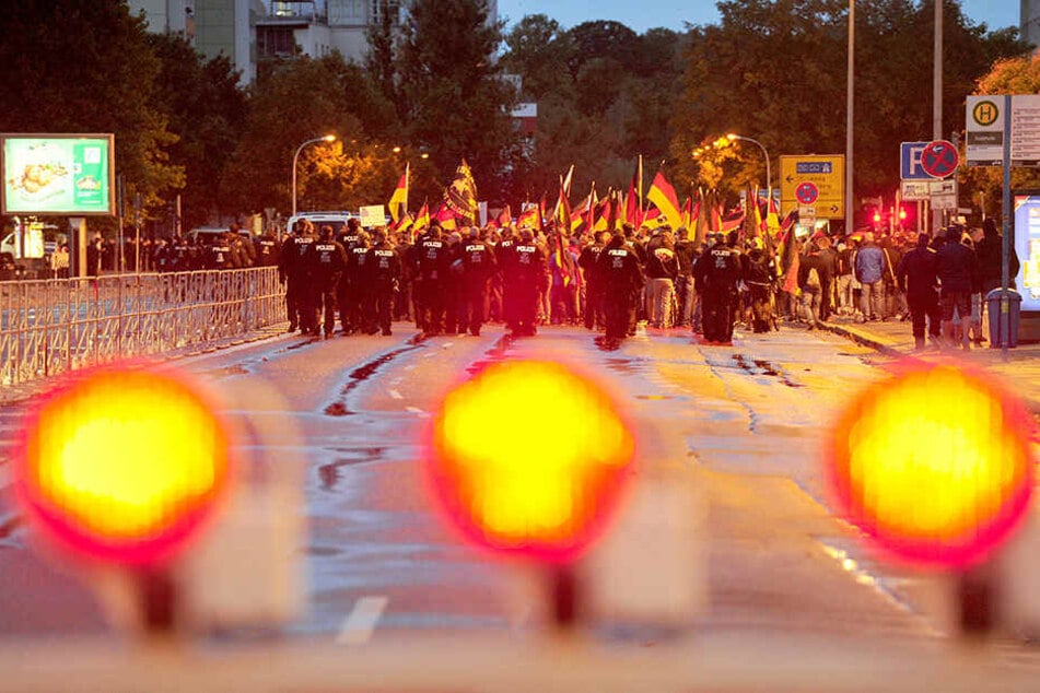 Die Ereignisse in Chemnitz im August 2018 hatten die Sicherheitsbehörden in Alarmbereitschaft versetzt.
