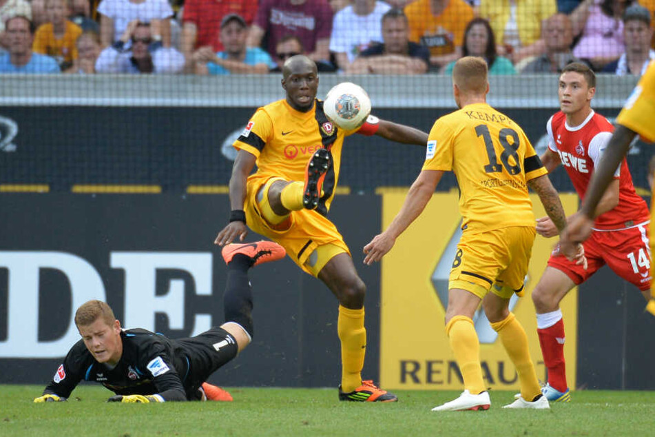 Mickaël Poté schoss in seiner Zeit bei Dynamo 21 Tore in der zweiten Liga und ist damit immer noch erfolgreichster Zweitliga-Torschütze aller Zeiten bei den Schwarz-Gelben.