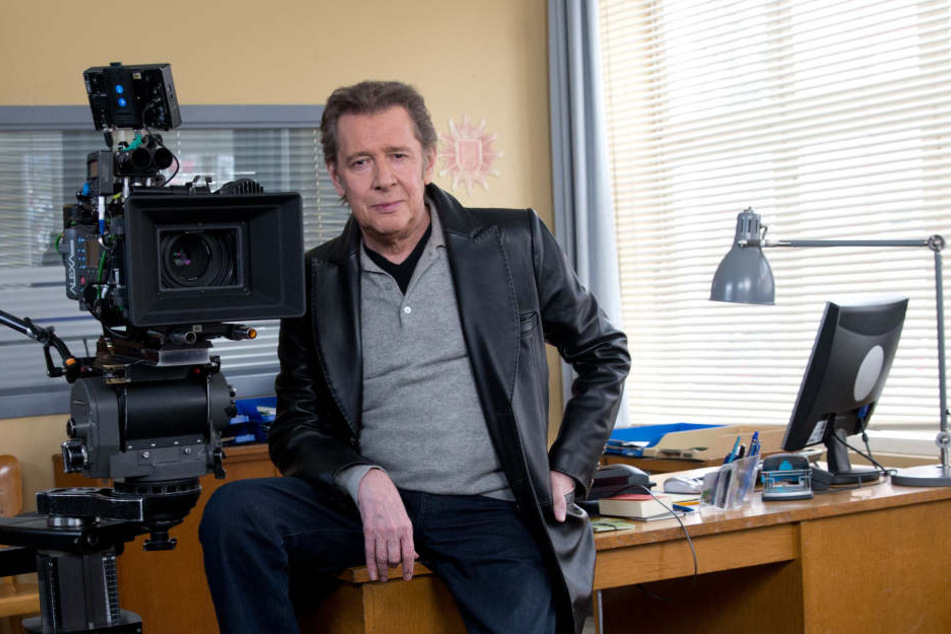 Jan Fedder am alten Set der Serie "Großstadtrevier": Jetzt steht der Umzug an.