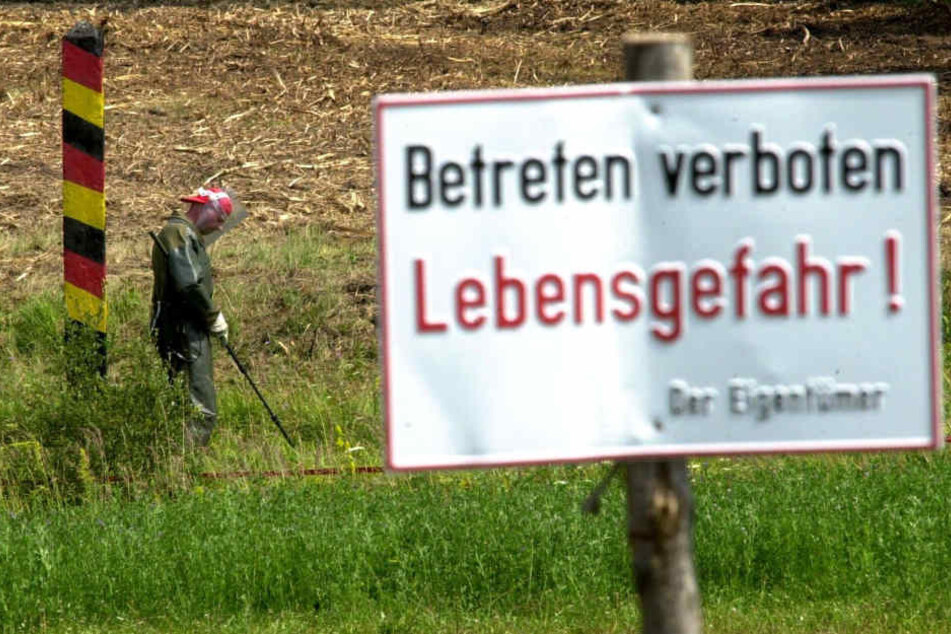 Immer wieder werden auf dem Gelände Munitionsreste gefunden. (Symbolbild)