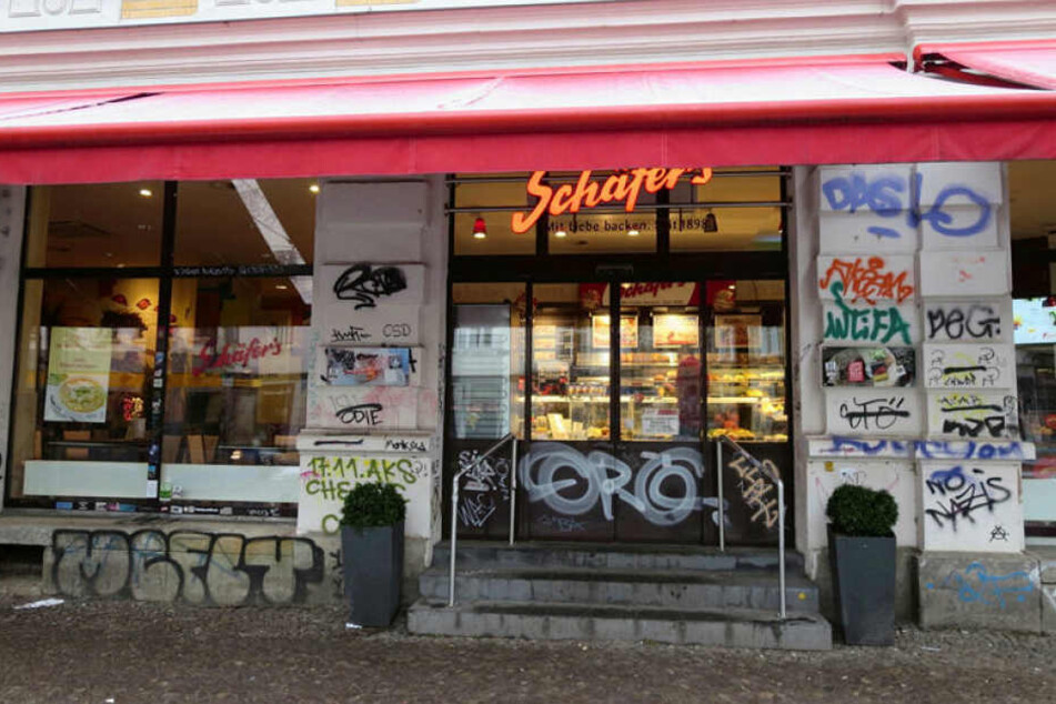 In dieser Connewitzer Bäckerei trieb ein falscher Polizist sein Unwesen.
