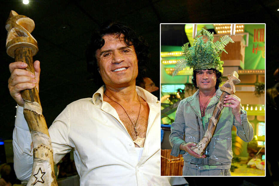 Januar 2004: Costa Cordalis ist "Dschungelkönig" geworden