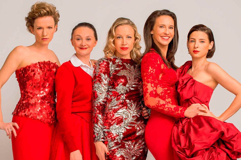 Die "Vorstadtweiber": Adina Vetter, Gerti Drassl, Nina Proll, Maria Köstlinger und Martina Ebm (v.l.n.r.).