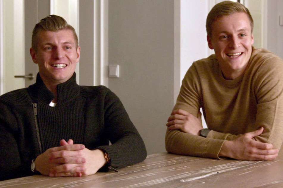 Die Brüder Toni und Felix Kroos