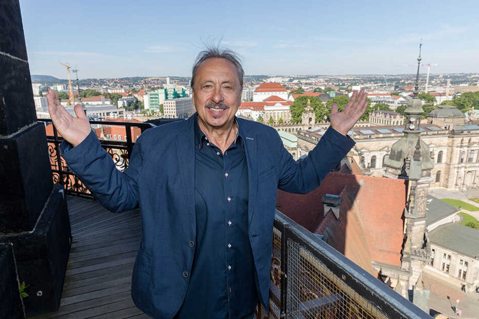 Wolfgang Stumph (73) freut sich auf die Filmnächte - und bringt zum Start Filmtochter Claudia Schmutzler (52) mit. Film-Ehefrau Marie Gruber verstarb 2018.