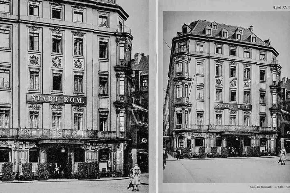 Das historische Hotel "Stadt Rom" von 1739 - hier nächtige auch schon Giacomo Casanova.