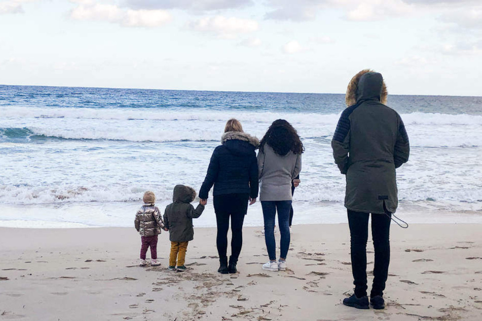 Wie geht es weiter mit Daniela und den Kindern: Jenna, Diego, Daniela, Jada und Volkan (l-r).