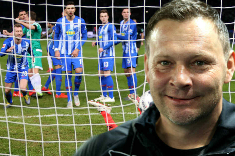 Pal Dardai hadert mit dem Gegentreffer in der Nachspielzeit.