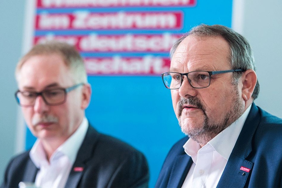 HWK-Präsident Frank Wagner (59) präsentierte Freitag den Geschäftsklimaindex.