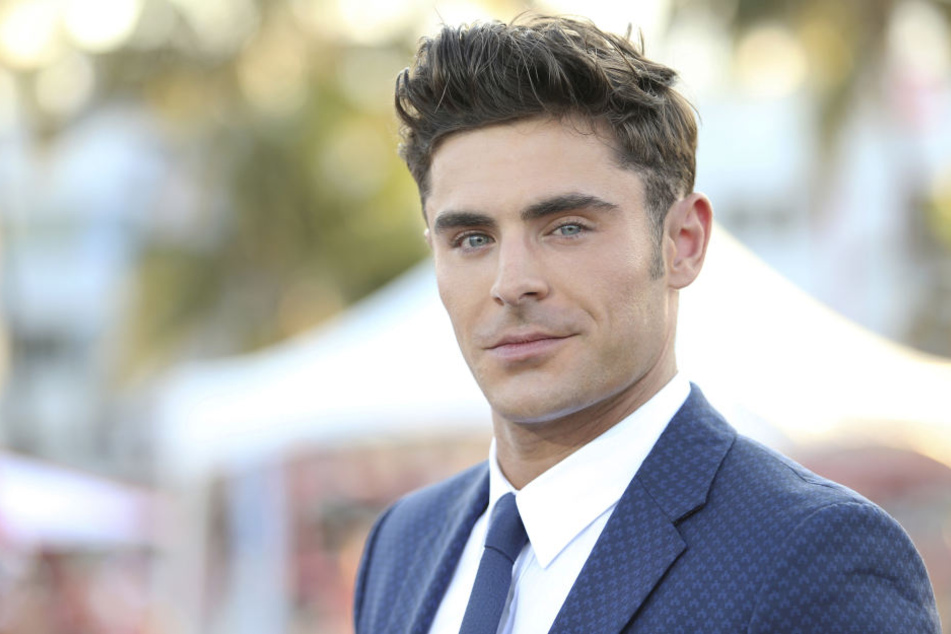 So sieht Zac Efron normalerweise aus.