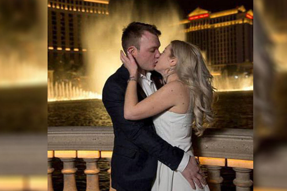 Sarah und Paul heirateten spontan in Las Vegas.