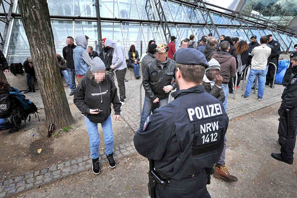 Immer wieder kommt es zu Polizeikontrollen an der "Tüte".
